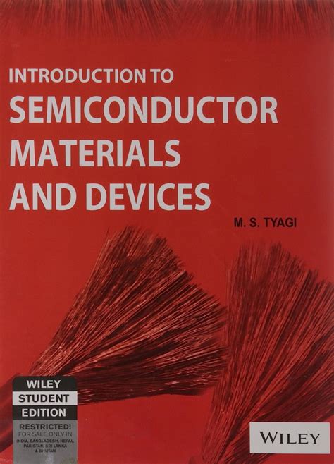 Introduction to Semiconductor Devices .